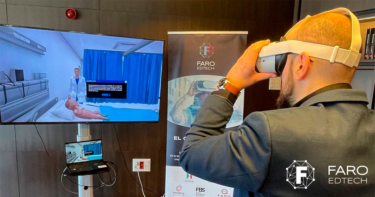 Imagen del artículo Faro Edtech presenta el primer proyecto de realidad virtual inmersiva para capacitar y formar a profesionales sanitarios